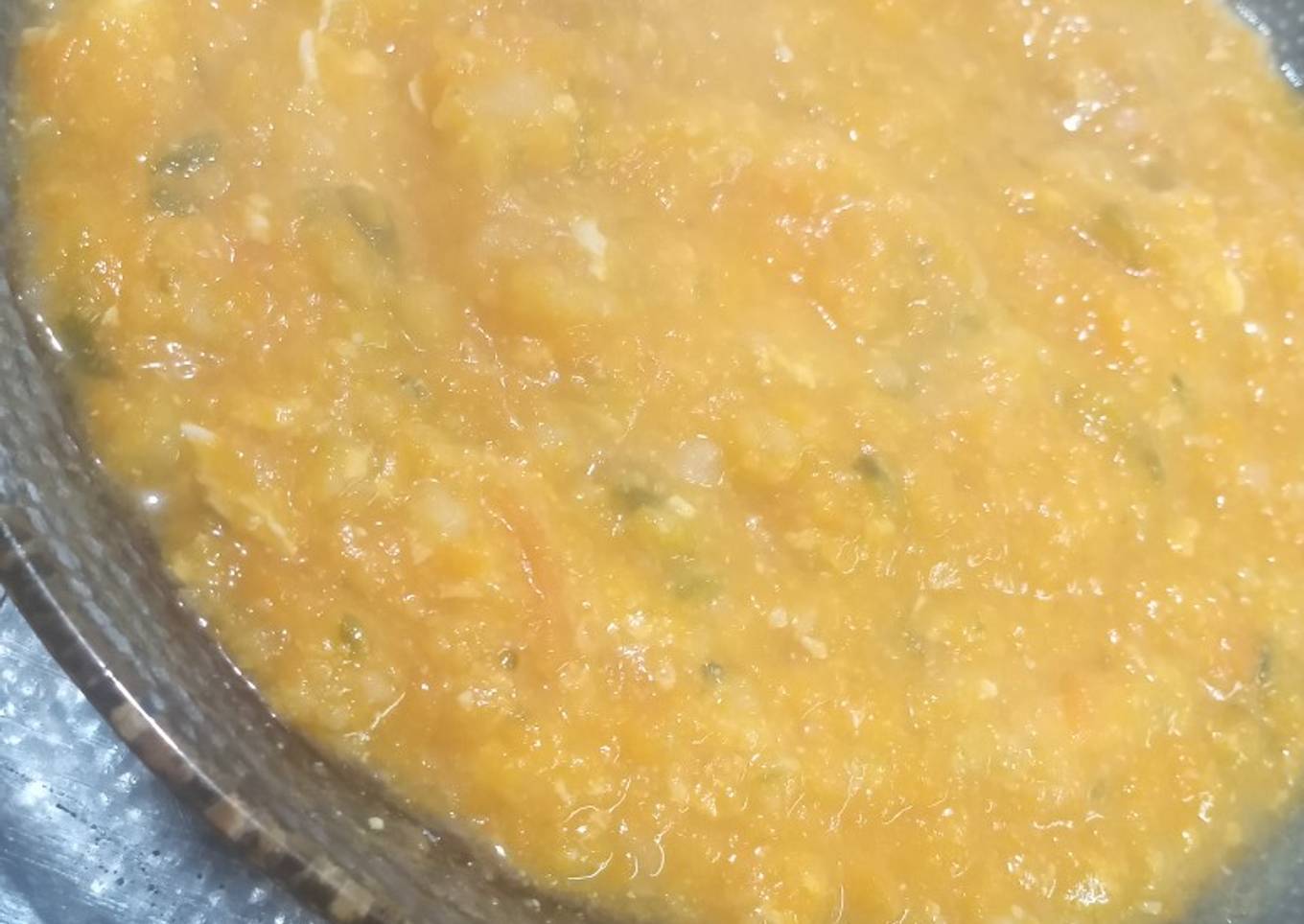 Sopa de calabaza para este frío 🥶❄