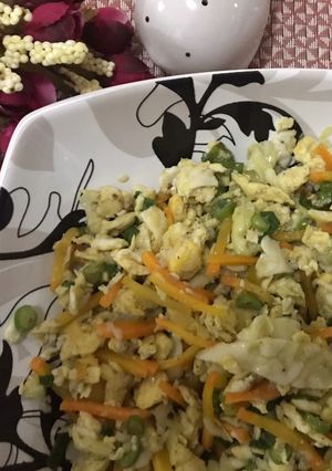 Foto resep Orak Arik Telur Sayur