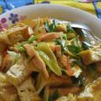Tahu Tumis Daun Prei