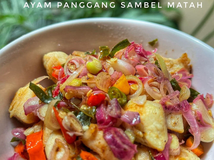 Anti Ribet, Buat Ayam panggang sambel matah Menu Enak Dan Mudah Dibuat