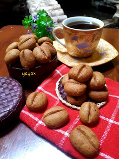 Foto resep Coffee bean cookies☕