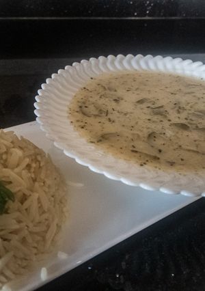 صورة لوصفة مغمومة او كوسا مقطعة بلبن