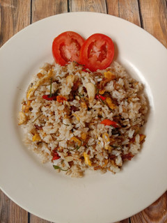 Foto resep Nasi Goreng Daun Jeruk