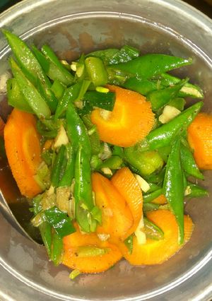Foto resep Tumis Buncis Paprika Wortel