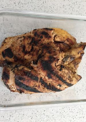 A picture of Carolina Style BBQ Chicken.