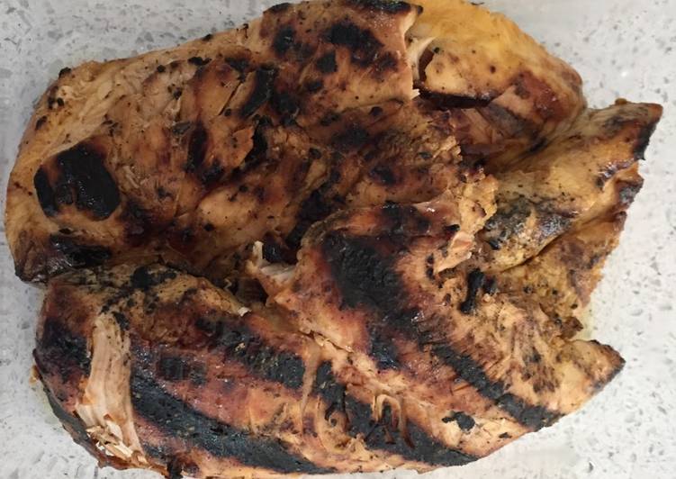 Simple Way to Prepare Carolina Style BBQ Chicken in 22 Minutes for Beginners