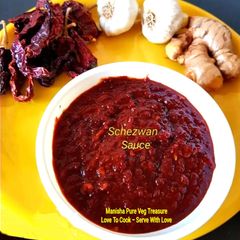 A picture of Schezwan Sauce Indo Chinese Dip.