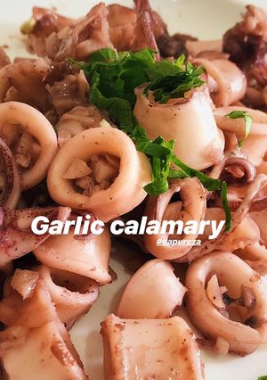 Foto resep Garlic calamary