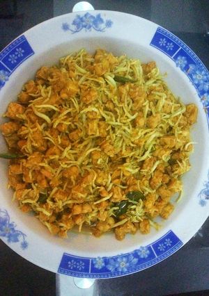 Foto resep Tumis teri dan tempe pedas
