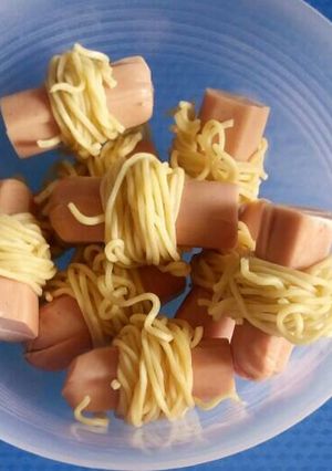 Foto resep Sosis Gulung Mie