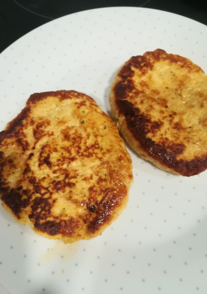 Una foto de Hamburguesas de pollo y calabaza