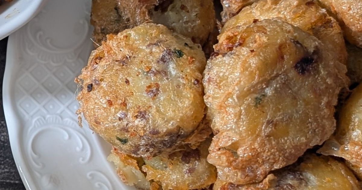 Perkedel Kentang Daging Sapi