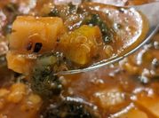 A picture of quinoa soup