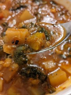 A picture of Instant Pot Fire Roasted Vegetable Soup (V/GF).