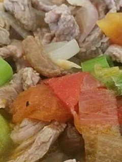 A picture of Beef stew.