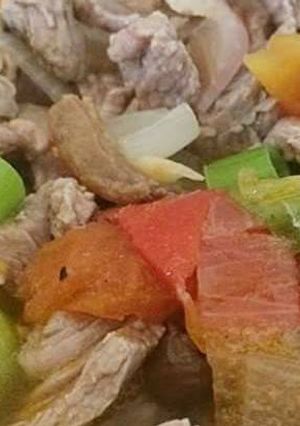 A picture of Beef stew.