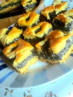 Mákos rácsos pite recept fotója