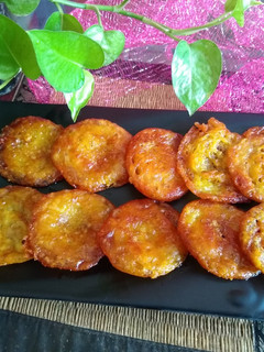 A picture of Mango Malpua.