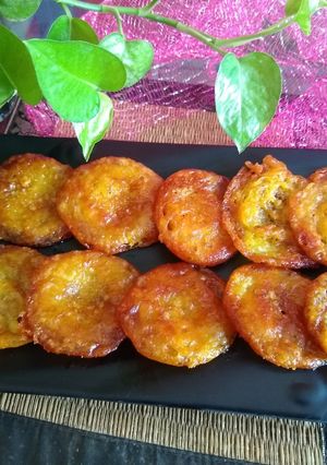 A picture of Mango Malpua.