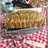 Coffee au lait poundcake w milk & coffee glaze