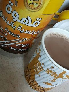 صورة لوصفة قهوه فرنسيه بالبندق