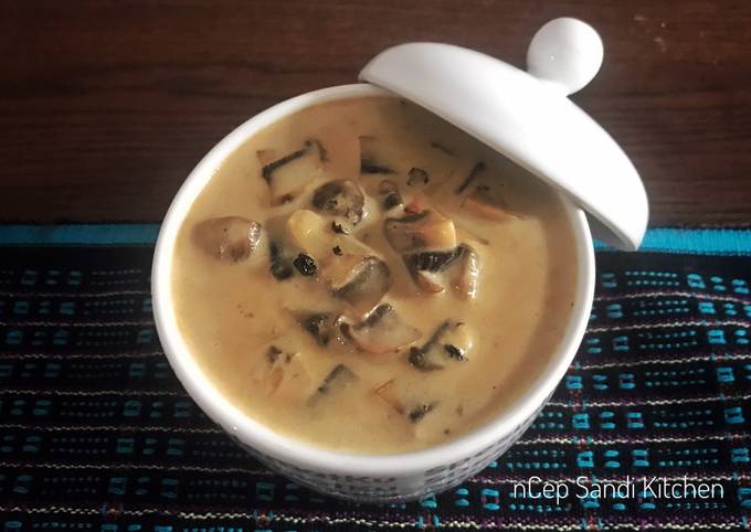 Resep Saus Jamur Lada Hitam Anti Gagal