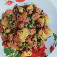 A picture of Mix sabzi.