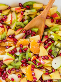 Una foto de Ensalada de fruta de invierno