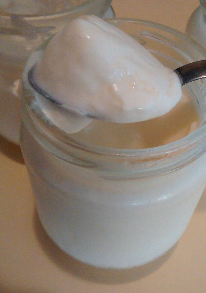 Una foto de Yogur casero sin yogurtera