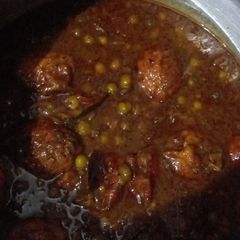 A picture of Eggs curry.
