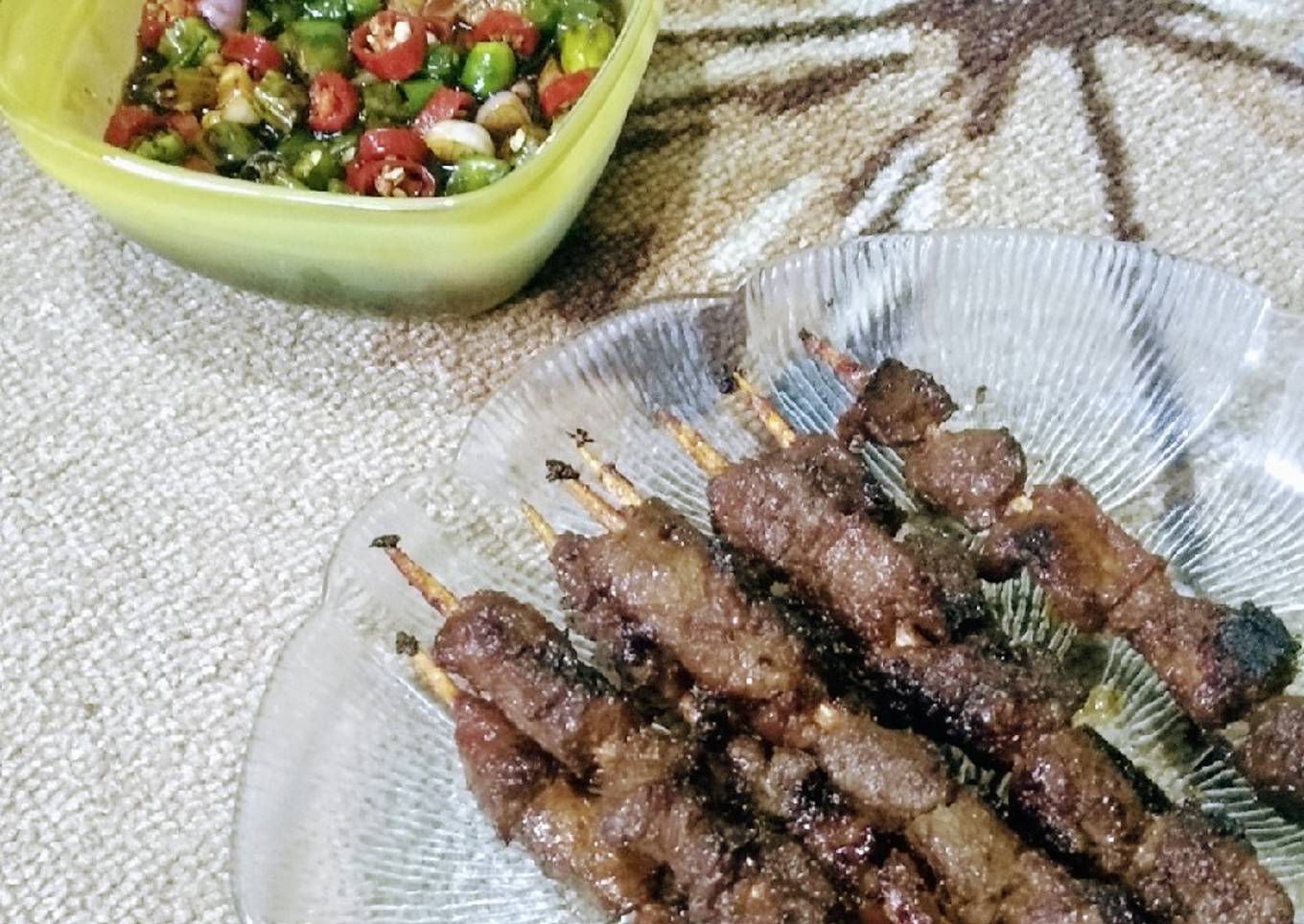 Sate Kambing Teflon
