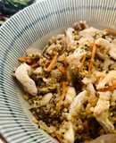 Quinoa con verduras y pollo en wok 🍲