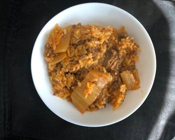 Update, Cooking Recipe Kimchi Beef Fried Rice Yummy