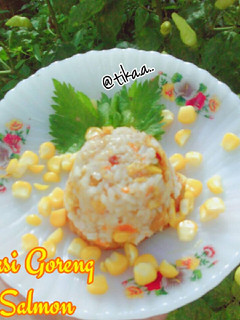 Foto resep Nasi Goreng Salmon 🐟🐟 (MPASI 14 M)