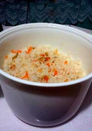 Una foto de Hacer arroz en el microondas
