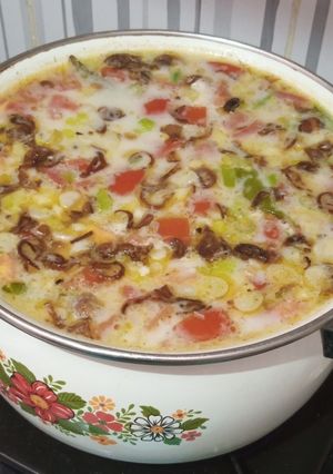 Foto resep Soto Daging Betawi Susu + Sambel Cabe Rawit