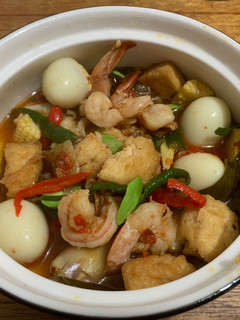 Foto resep Tauco udang tahu pete