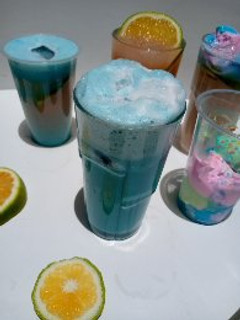 A picture of Watermelon milk shake.