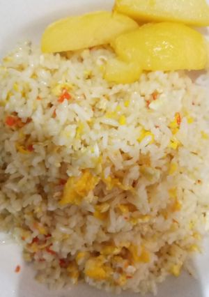 Foto resep NASI GORENG PEDAS +KENTANG GORENG