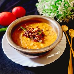 A picture of Andhra Style Tomato Pappu.