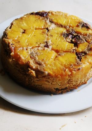 A picture of Pineapple Upside down Cake.