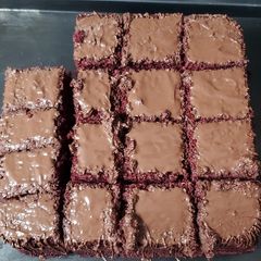 Red Velvet Brownie A picture of Red Velvet Brownie.