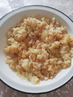 Una foto de Patatas con ajo y vinagre. (vinagreta)