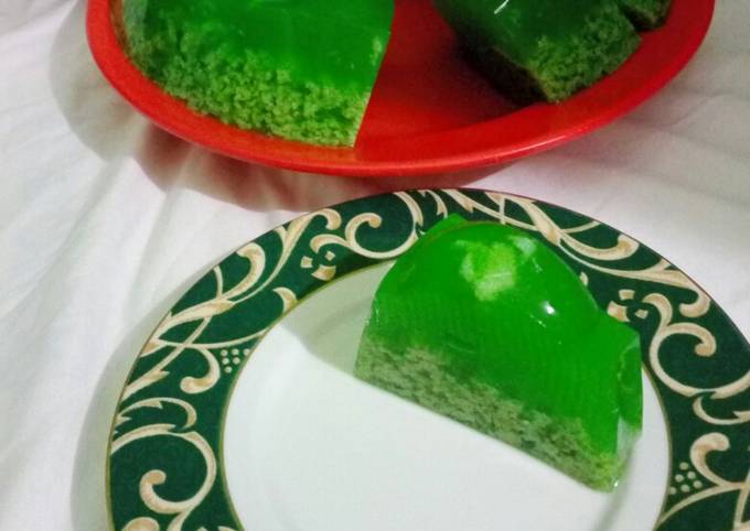 Cara Memasak Resep Puding lumut 1 telur