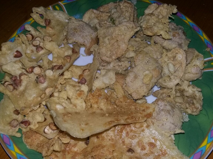 Standar Bagaimana cara buat Tahu krispy...peyek kacang tanah dan teri rebon dijamin nikmat