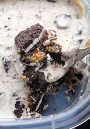 Una foto de Torta oreo helada individual