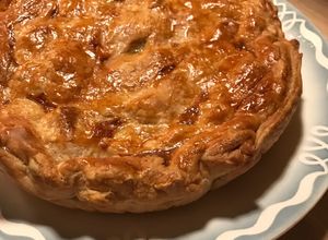 Une photo de Tourtière Périgourdine version végétarienne