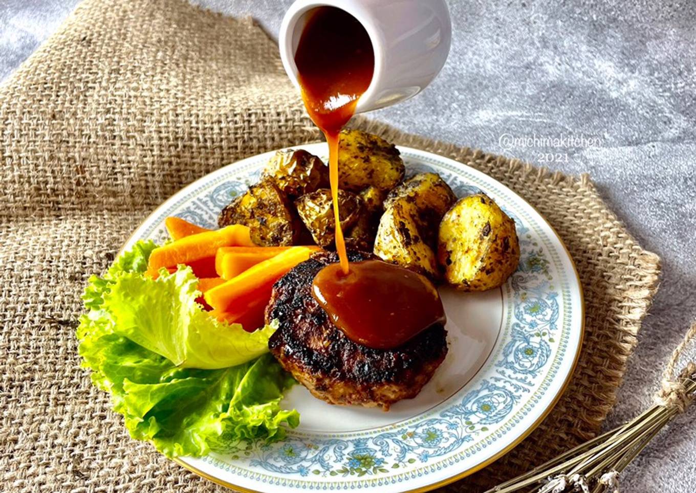 Japanese Hamburger Steak