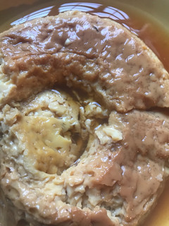 Una foto de Flan para bebés súper tierno