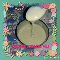 A picture of Homemade Condensed Milk.